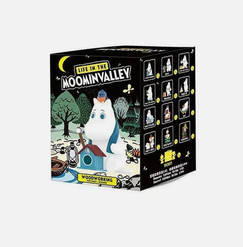 Life In The Moominvalley Series Figure Trend Cute Art Toys Confirmed Blind Box