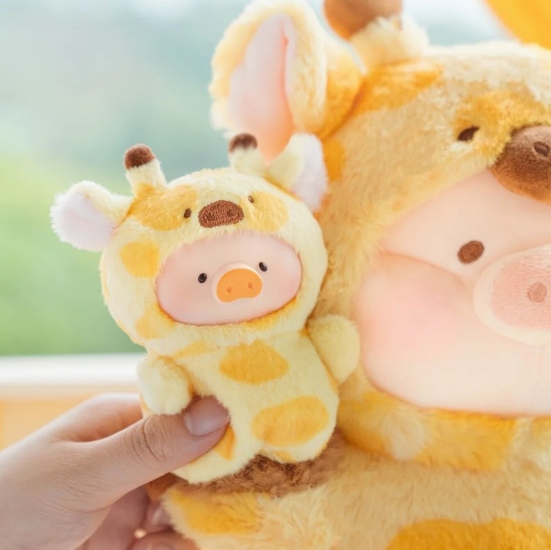 Toyzero Lulu The Piggy Animal Party Puppet Show 3.9In Vinyl Plush Pendant Gift