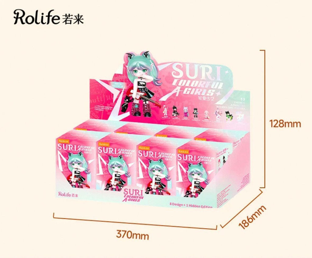 Rolife Suri Colorful A Girls Series Confirmed Blind Box Figure Hot Toys Gift