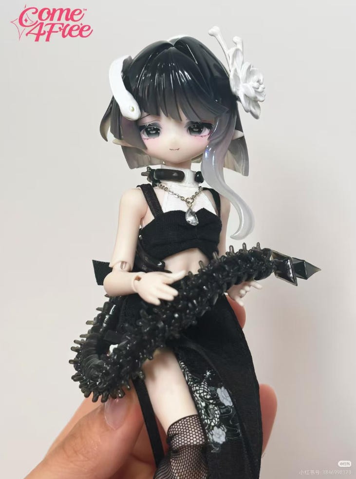 Come4Free Snake Feinuo La Sea Gems 6.2In Bjd Hang Card Dressable Limited Gift