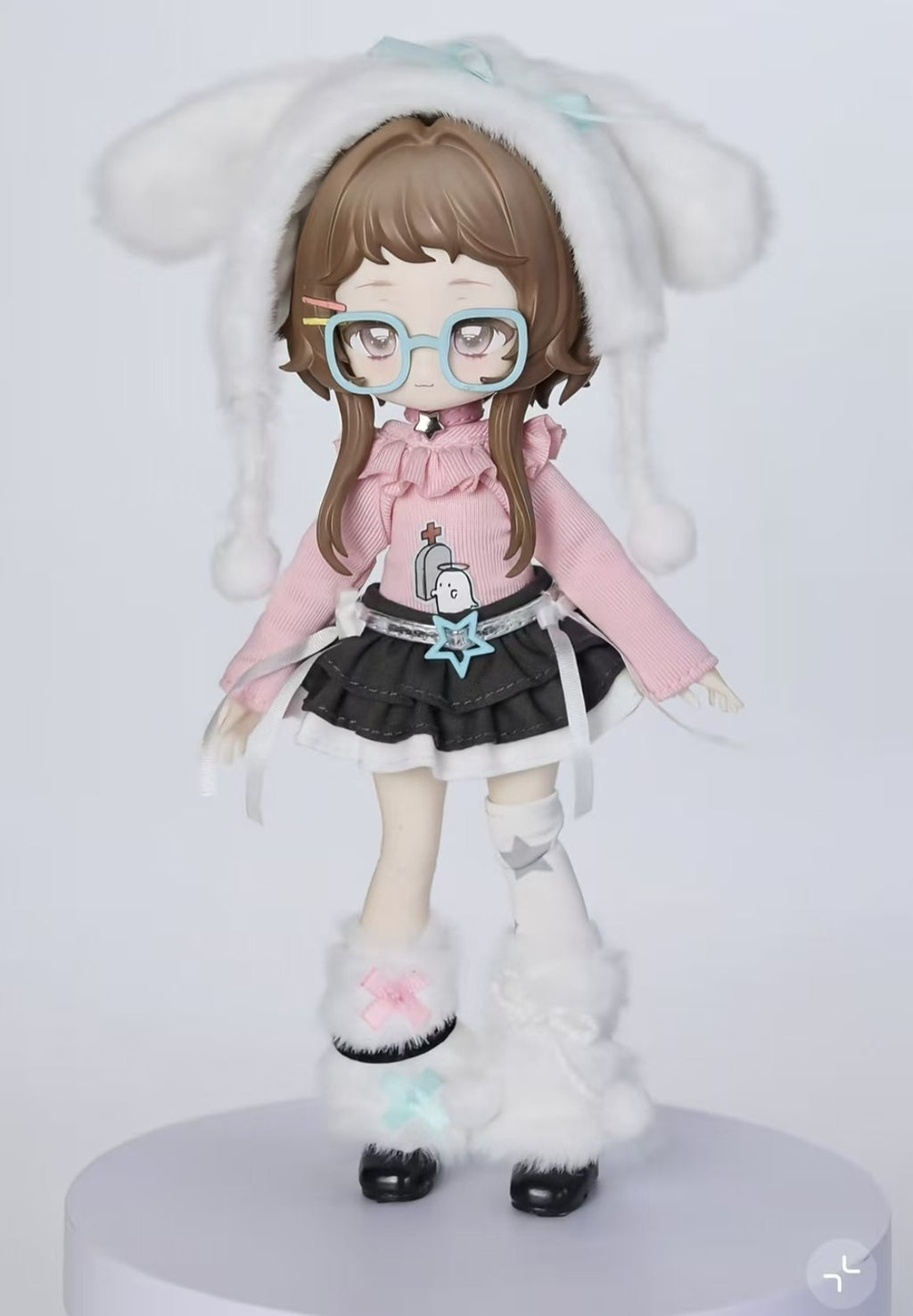 Sookiva Miya Lovely Professional Intern 16.5cm/6.5In Bjd Doll Action Figure Gift