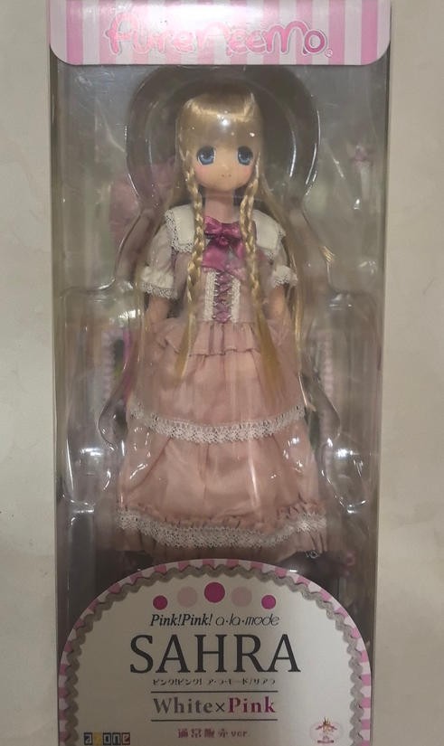 Azone Pureneemo Sahra White X Pink Normal Sales Ver. 1/6 Bjd Cute Full Set Gift