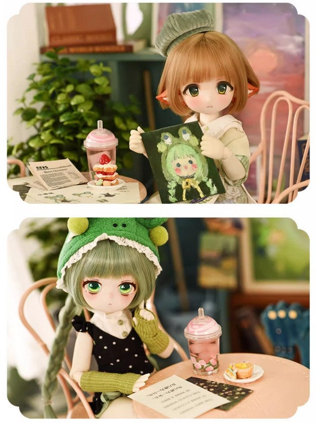 Tinyfox Frog Girl 10.8In Bjd Mjd Full Set Action Figure Official