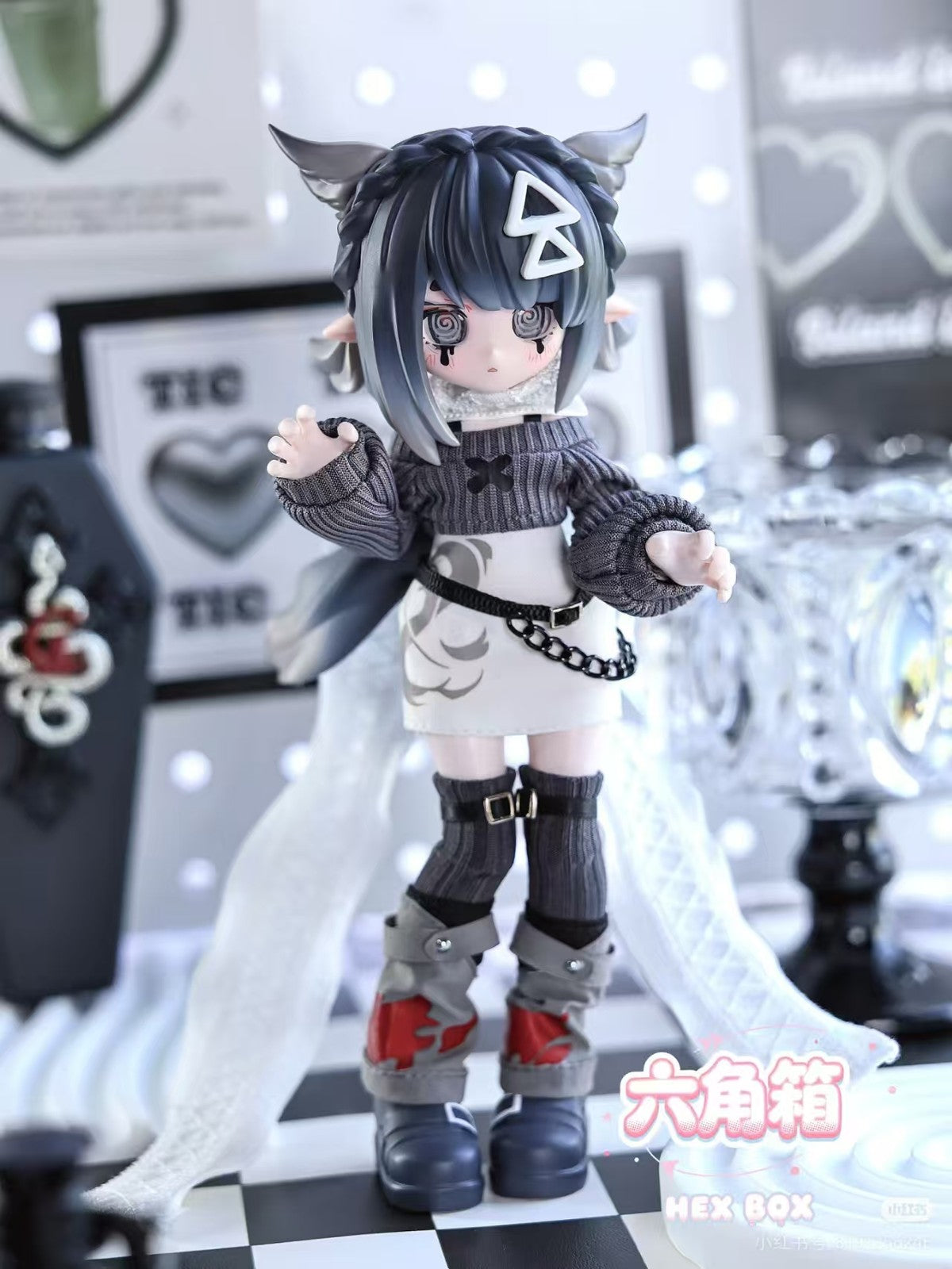 Hex Box Aquatic Life 18cm/7In Bjd Confirmed Dressable Lovely Action Figure Gift