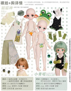 Tinyfox Fox God Frog Girl 27.5cm/10.8In Bjd Mjd Full Set Action Figure Official