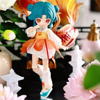 6Pcs Ta Feng Yin 18.5m/7.2in Bjd Dolls Dressable Action Figures Official Gift