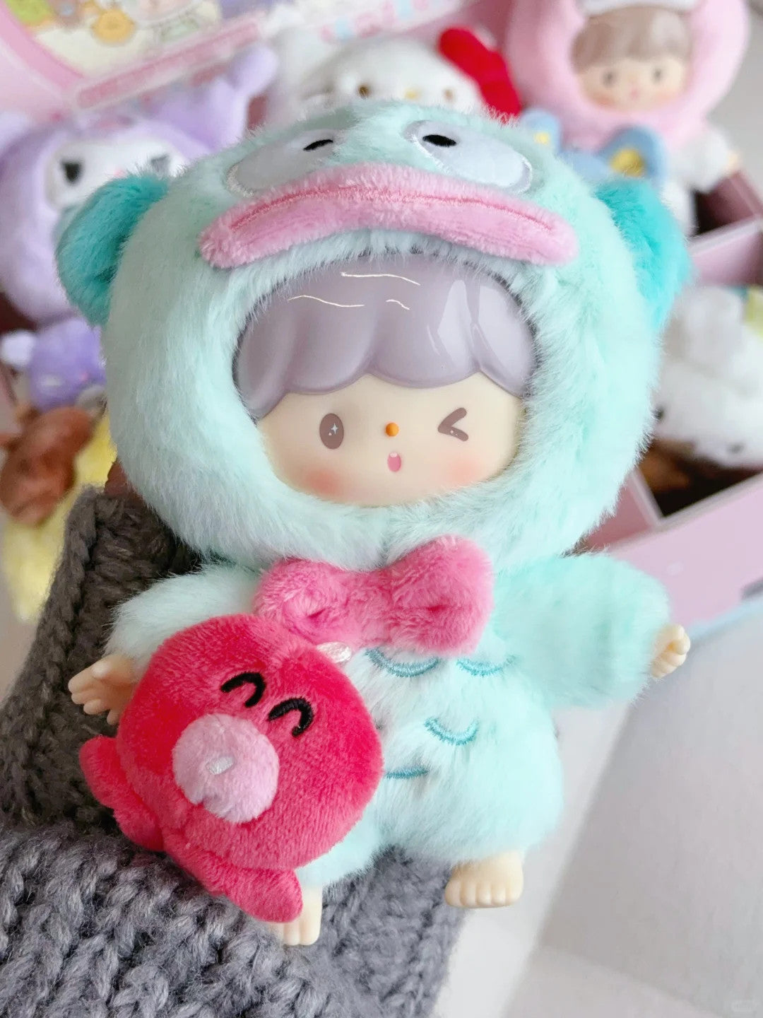 F.UN zZoton Sanrio Love-league Buddies Series Plush Doll Confirmed Blind Box Toy