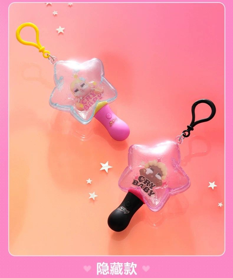 Authentic CRYBABY SHINY SHINY Series Blind Box Confirmed Luminous Pendant Toy