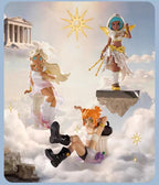 one set(12pcs)-Lil Peach Riot Power Chords Series Blind Box Figures Toy