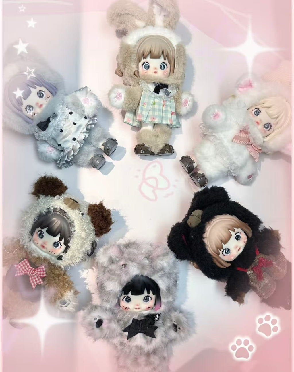 Nommi Forest Kingdom Sunny Puppy 9.8In Plush Pendant Action Figure Gift In Stock