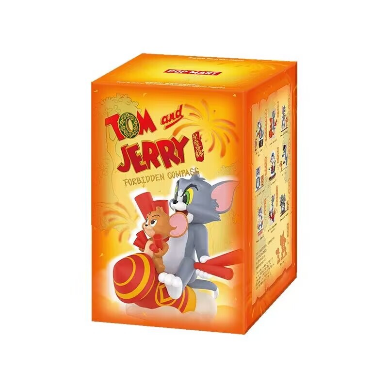 Tom And Jerry Forbidden Compass Series Blind Box Confirmed Figure Art Toys Gift