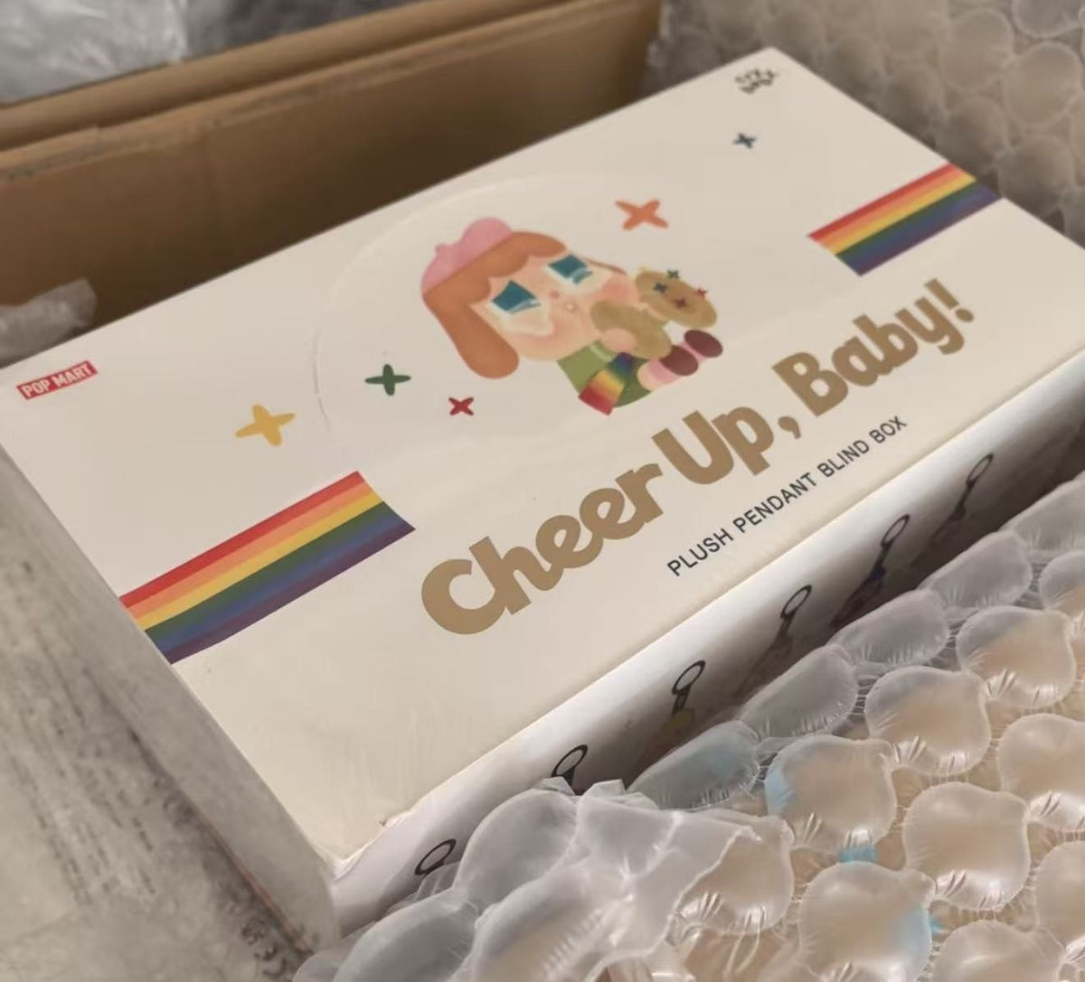 Authentic Crybaby Cheer Up, Baby! Series Plush Pendant Blind Box Figures Toy
