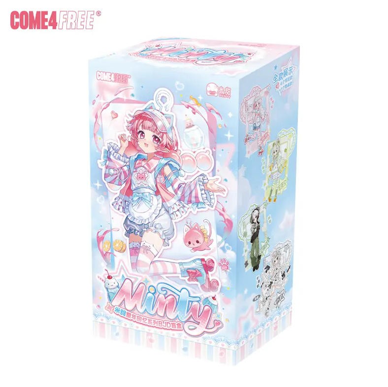 Come4Free Minty Paper Crane Qihe Secret Childhood Memory Bjd Cute Action Figure
