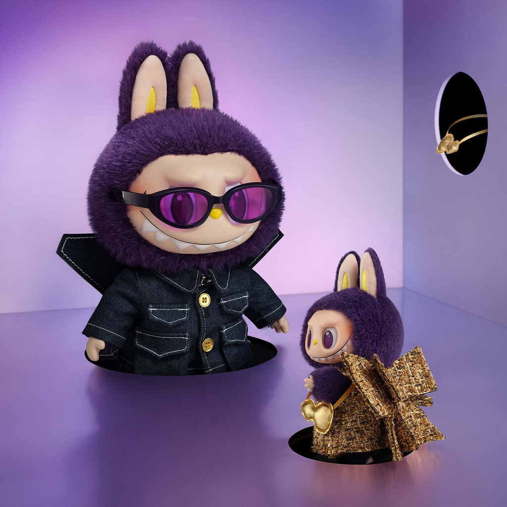 POP MART LABUBU × PRONOUNCE - WINGS OF FORTUNE Vinyl Plush Hanging Card
