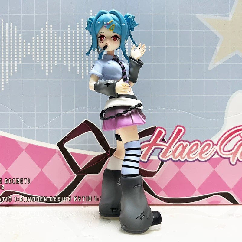 Haee Girls LOVE AND SONG WILL KEEP GOING Series Blind Box Figures Toy Gift