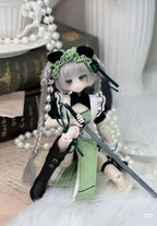 Pre-Sale Daydream Mansion Green Grape Panda 7.4In Bjd Doll Action Figure Gift