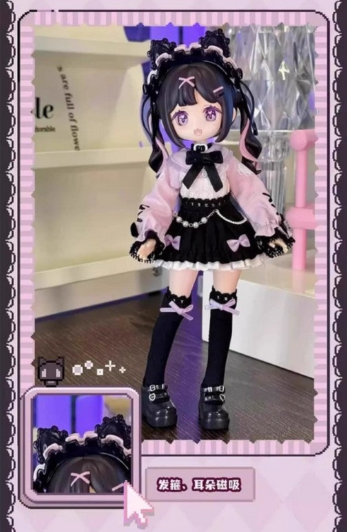 6Pcs Advocate Freedom Electronic Pets 20cm/7.8In Bjd Dolls Action Figures Gift