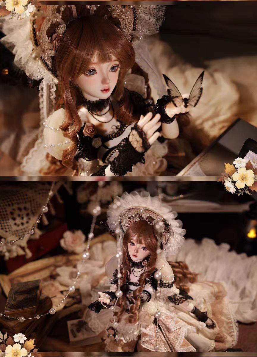 Pre-Order Gem Thalia 17.9" Twlight Whispers of Butterflies Bjd Full Set Official