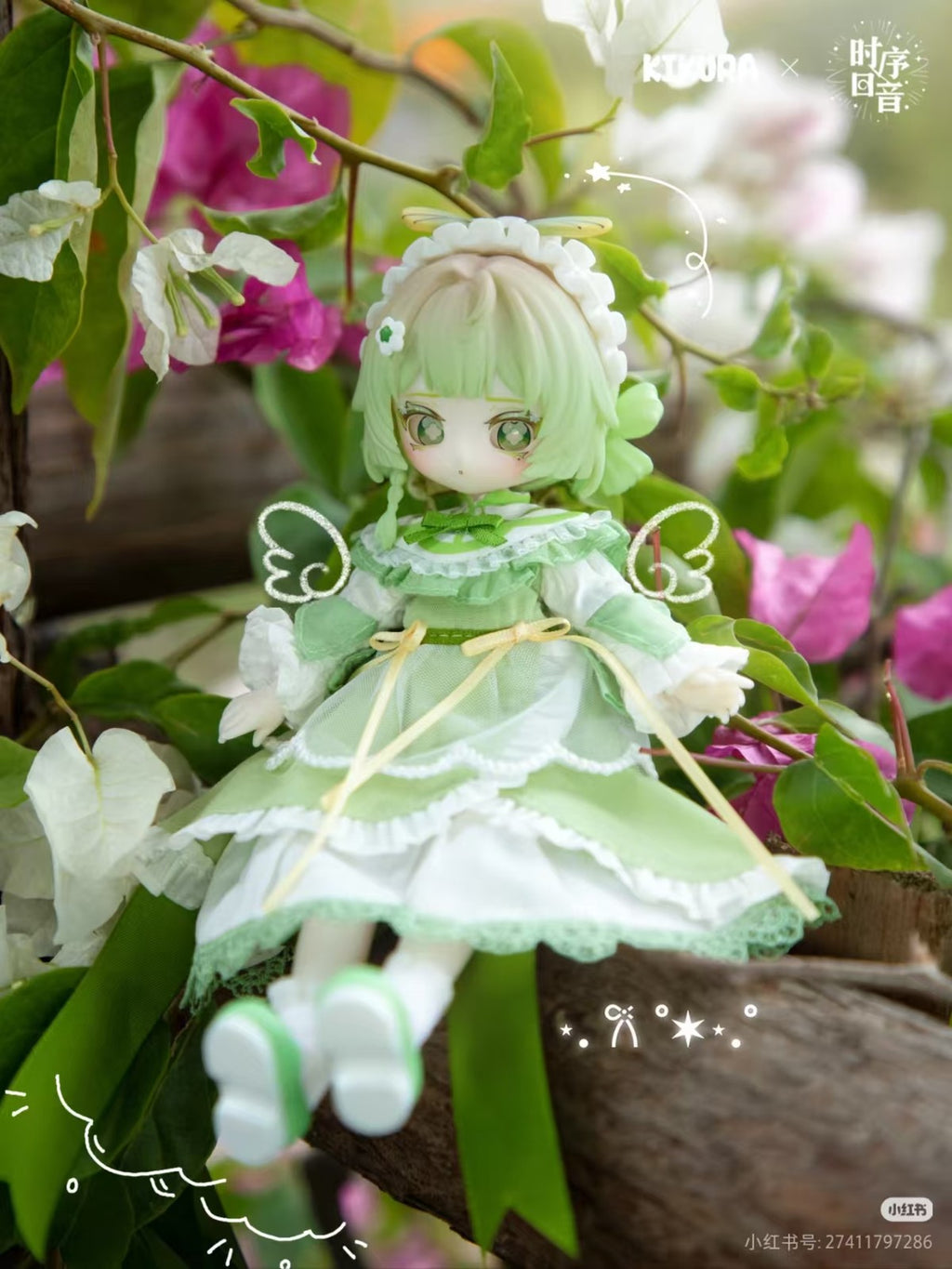 6Pcs Wowloi Kikura Solar Terms 17.8cm/7In Bjd Dolls Dressable Action Figure Gift