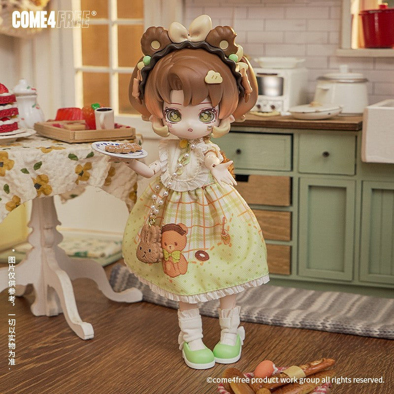 6Pcs Come4Free Minty Fantastic Forest Series 7.8In Bjd Dressable Action Figures