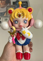 POP MART Skullpanda X Sailor Moon Figure Factory Sealed Box Hot Toy Gift