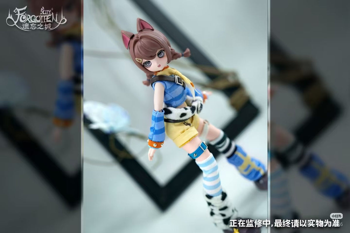 Pre-Sale Forgotten City Spotted Dog 17.5cm/6.8" Bjd Dressable Action Figure Gift
