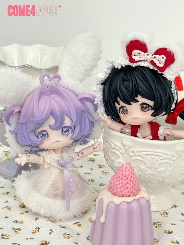 Come4Free Fufu Rong Red Velvet Rice Cake Dream Puff 5.1~5.5In Bjd Dressable Doll