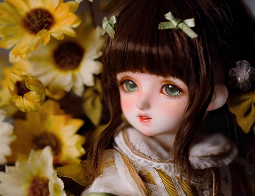 Pre-Order Gem Sunny Sunflower 29cm/11.4In Bjd Full Set Official 10Th Anniversary