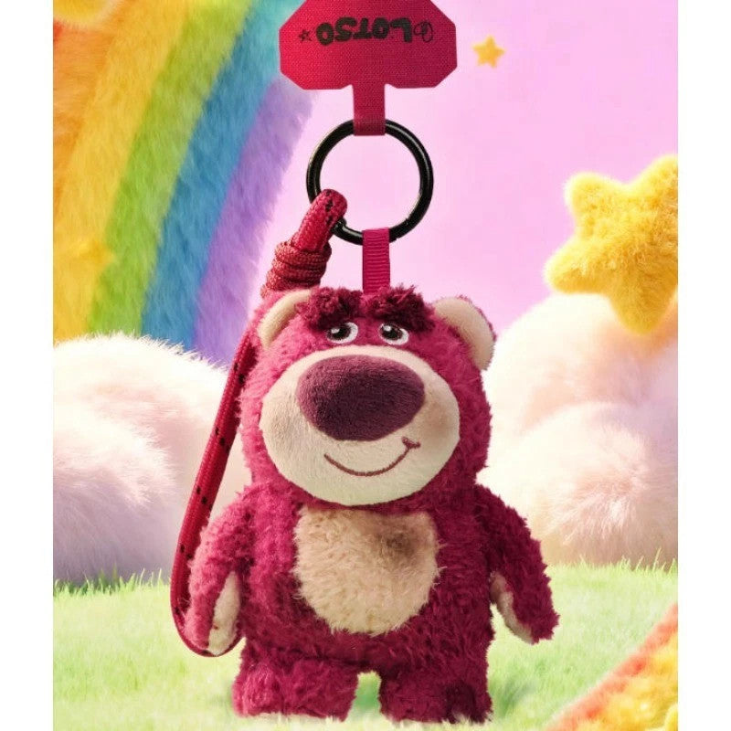 52TOYS Disney Lotso Plush Series Phone Rope Blind Box Figure Toys