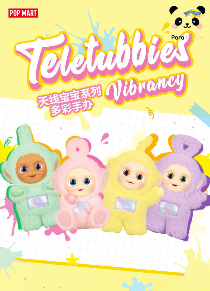 Authentic Vibrancy Teletubbies Series Blind box Figure Toy Collectible Doll