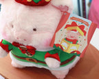 Toyzero Lulu Piggy Christmas Envoy Sock 4.3In 7.8In Plush Keychain Action Figure
