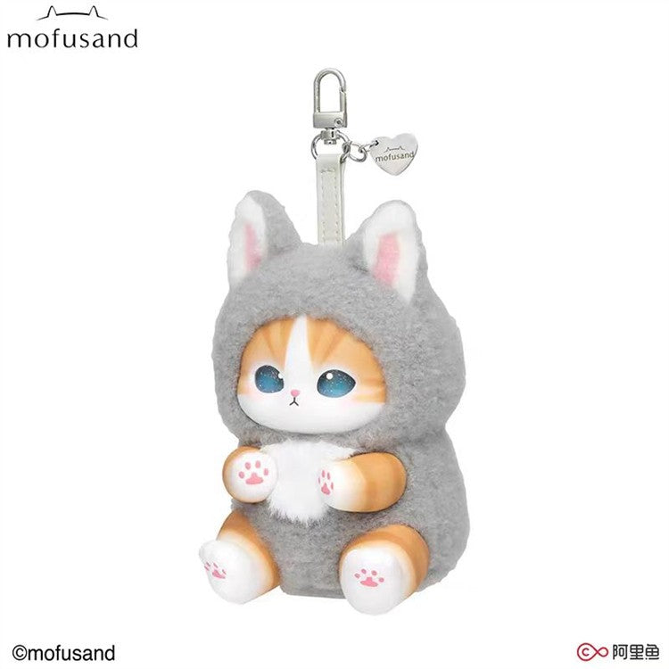 Mofusand Kiramekko Fluffy Kittens Animal Cos Plush Vinyl Pendant Gift In Stock
