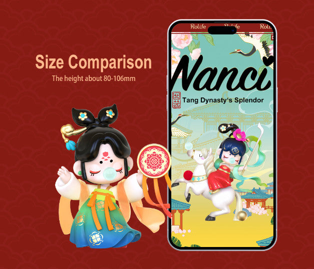 Rolife Nanci Life in the Tang Dynasty Series Confirmed Blind Box Figure Toy Gift