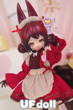 6Pcs Ufdoll Mini Drink 27cm/10.6In Bjd Doll Dressable Action Figure