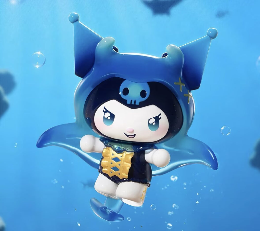 A Set Of 8pcs Top Toy Kuromi Deep Sea Mystery Series Blind Box Figure New