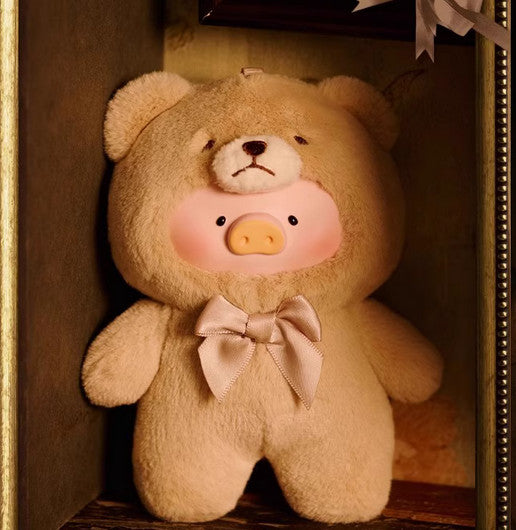 52TOYS LULU PIG VINTAGE TEDDY SERIES CONFIRMED BLIND BOX FIGURES TOY PLUSH DOLL