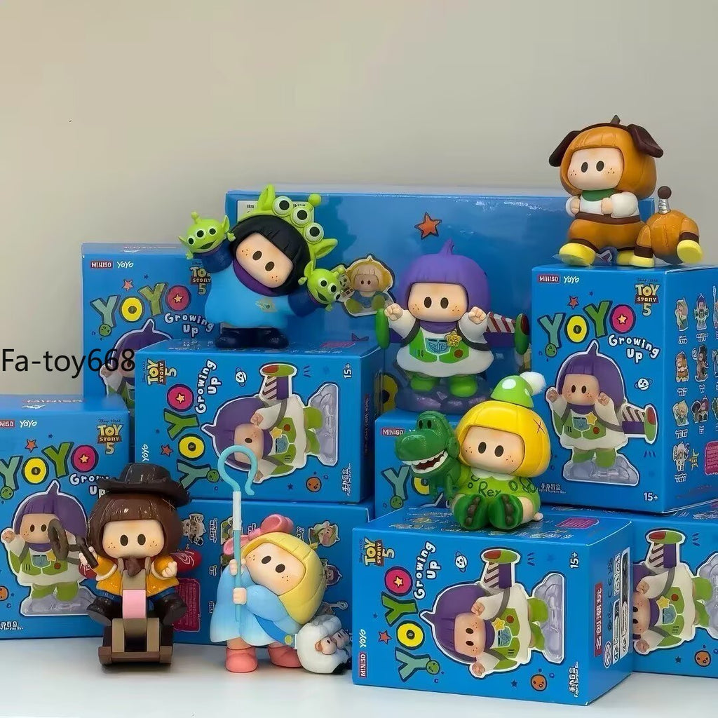 MINISO YOYO Toy Story 5 Growing Up Series Blind Box Art Toy Cute Doll Hot Gift