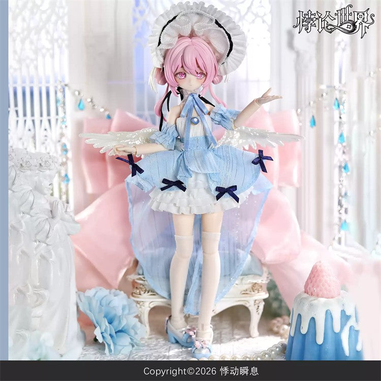 9Pcs Paradox World 18.2cm/7.1" Bjd Doll Dressable Action Figures Official All In