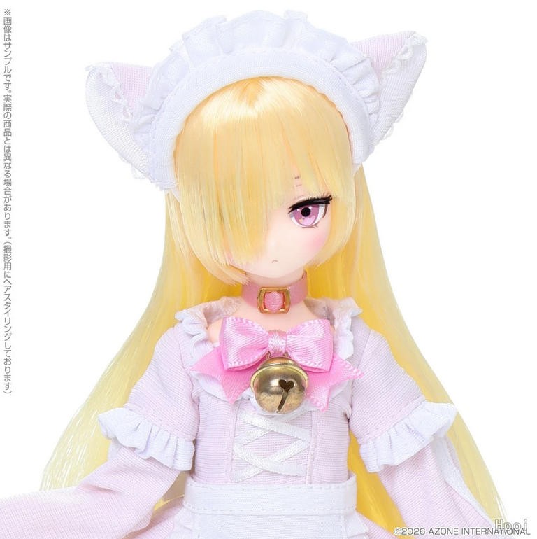 Pre-Sale Azone Pop’N Soda Maid Strawberry Sweet Blue Soda 8.4In 1/6 Bjd Full Set