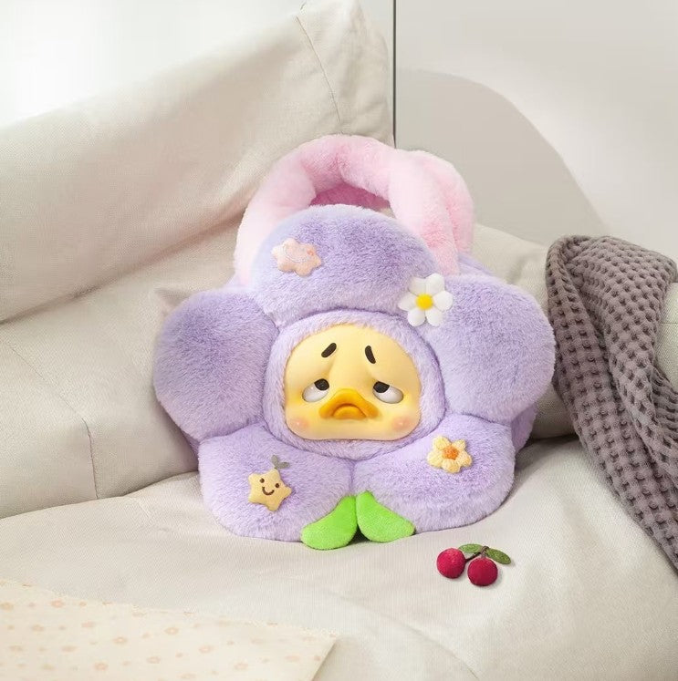 Upsetduck Blooming Duck Series Random Pink Purple Lovely Limited Plush Bag Gift