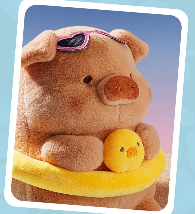Lulu The Piggy Summer Vibey Series 5.5In 11.8In Lovely Plush Pendant