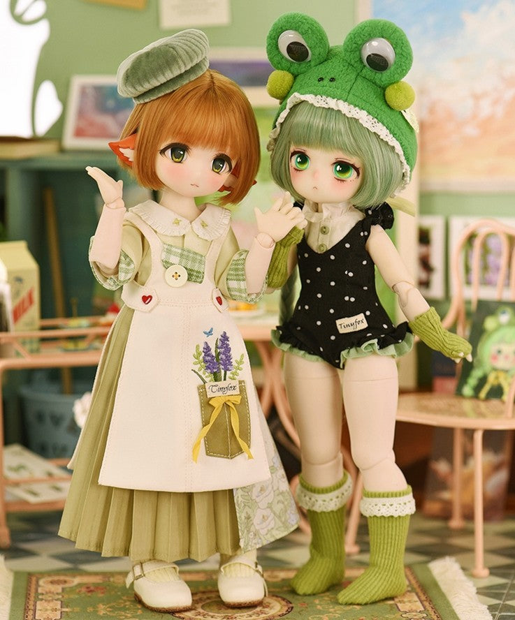 Tinyfox Frog Girl 10.8In Bjd Mjd Full Set Action Figure Official