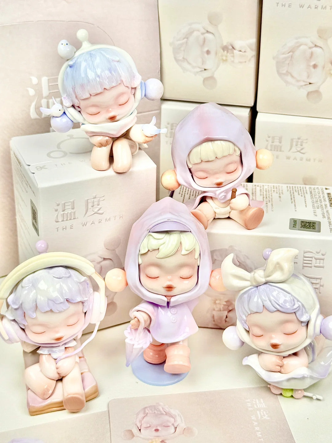 POP MART Skullpanda The Warmth Series Confirmed Blind Box Of 12 Hot Toys Gift