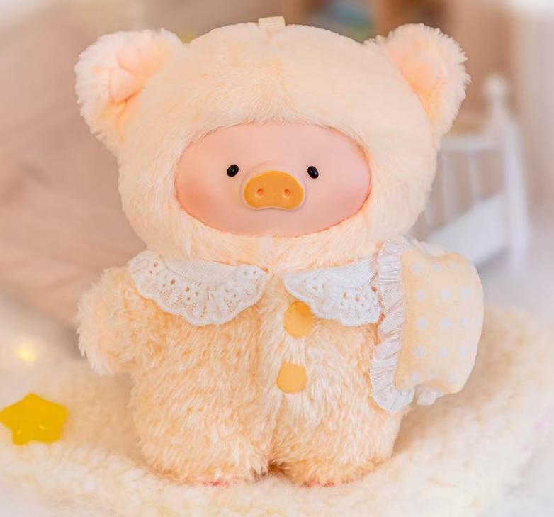 6Pcs Toyzero Lulu The Piggy Dreaming Wonderland Series 3.9In Plush Pendants Gift