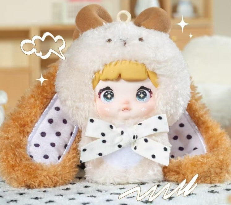 Nommi Baby Sweetheart Bunny Confirmed 10cm/3.9in Plush Pendant Action Figure