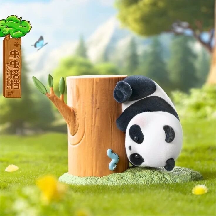 52Toys Panda Roll Panda Fruit Tree Series Confirmed Blind Box Figure Toys Gift