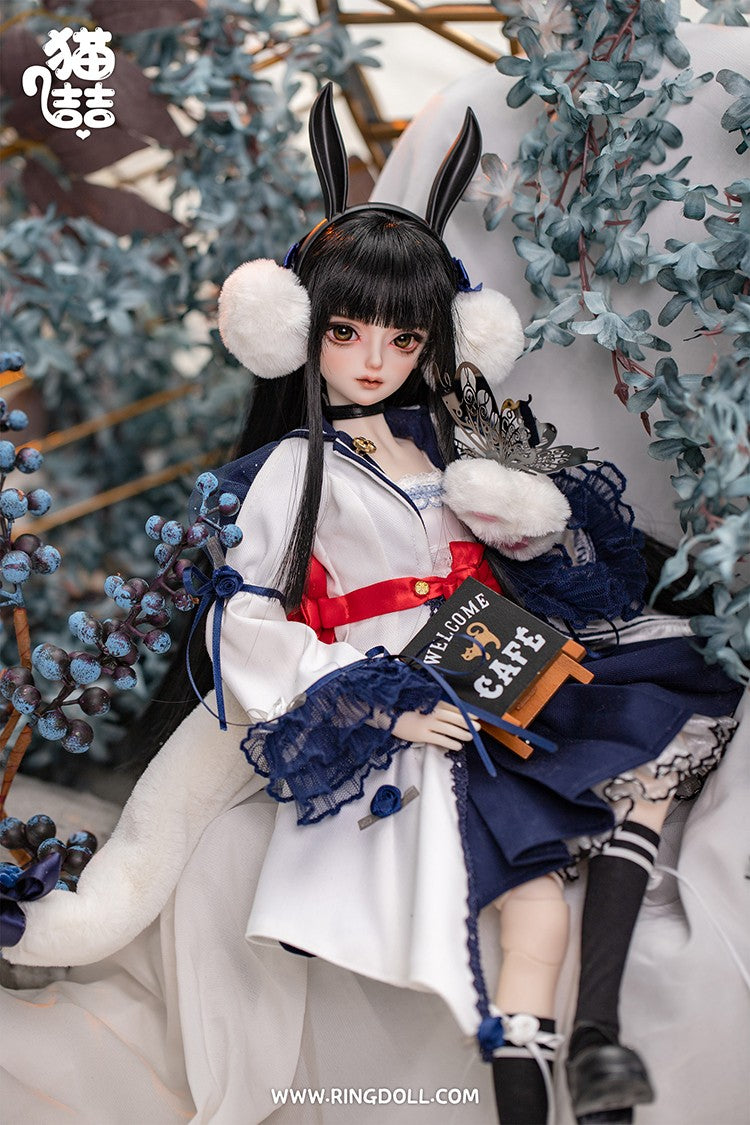 Pre-Order Ringdoll Cat Jiji Lolita 40cm/15.7In Bjd 1/4 Lovely Full Set Official