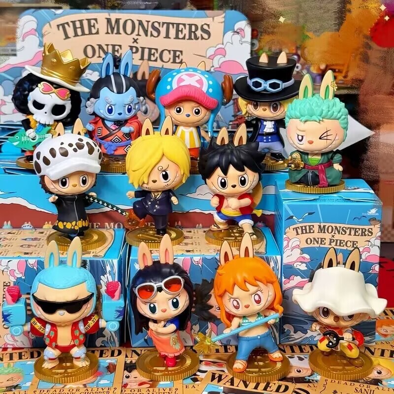 Authentic THE MONSTERS ONE PIECE Series Confirmed Blind Box Figure Toy