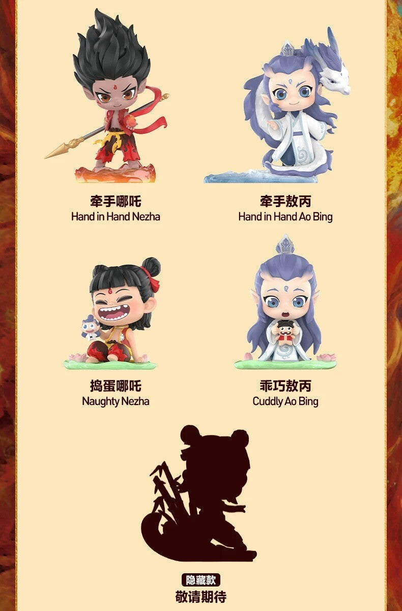 POP MART 2025 NeZha 2 Born Bonds Series Blind Box Confirmed Figure Hot Gift HOT