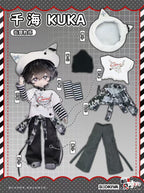 Sookiva Kuka Lovely Professional Intern 16.5cm/6.5In Bjd Doll Action Figure Gift
